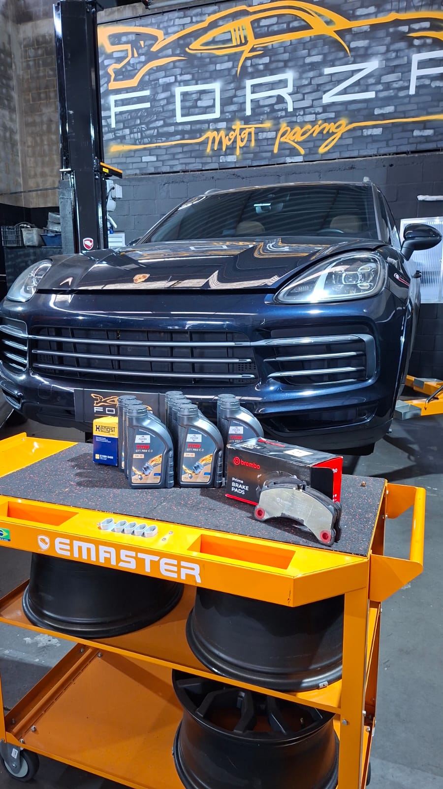 Pastilhas Brembo — Porsche